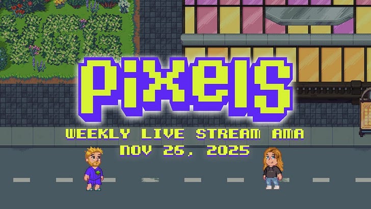 AnunnakYgg's tweet photo. Web3 gaming is in a tough place right now—sentiment is low, studios are shutting down, and skepticism is high. But Pixels isn’t going anywhere. The team has runway, motivation from YPS, and a clear mission: make Web3 benefits obvious to people who don’t believe in crypto yet. https://t.co/JWqSDv1Vgj
