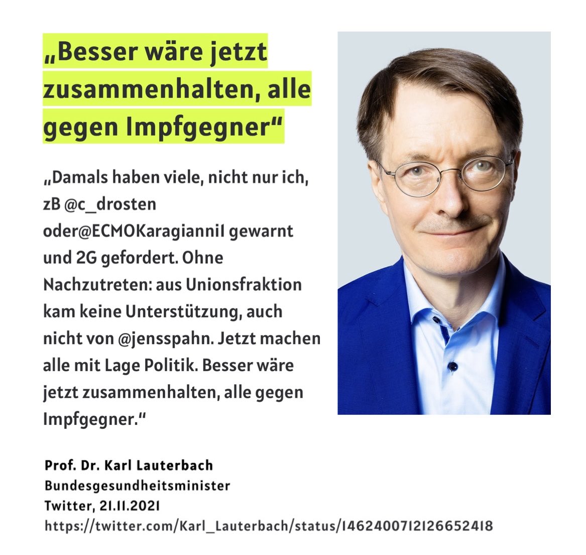 "Besser wäre jetzt zusammenhalten, alle gegen Impfgegner"

21.11.2021 #RichtigErinnern