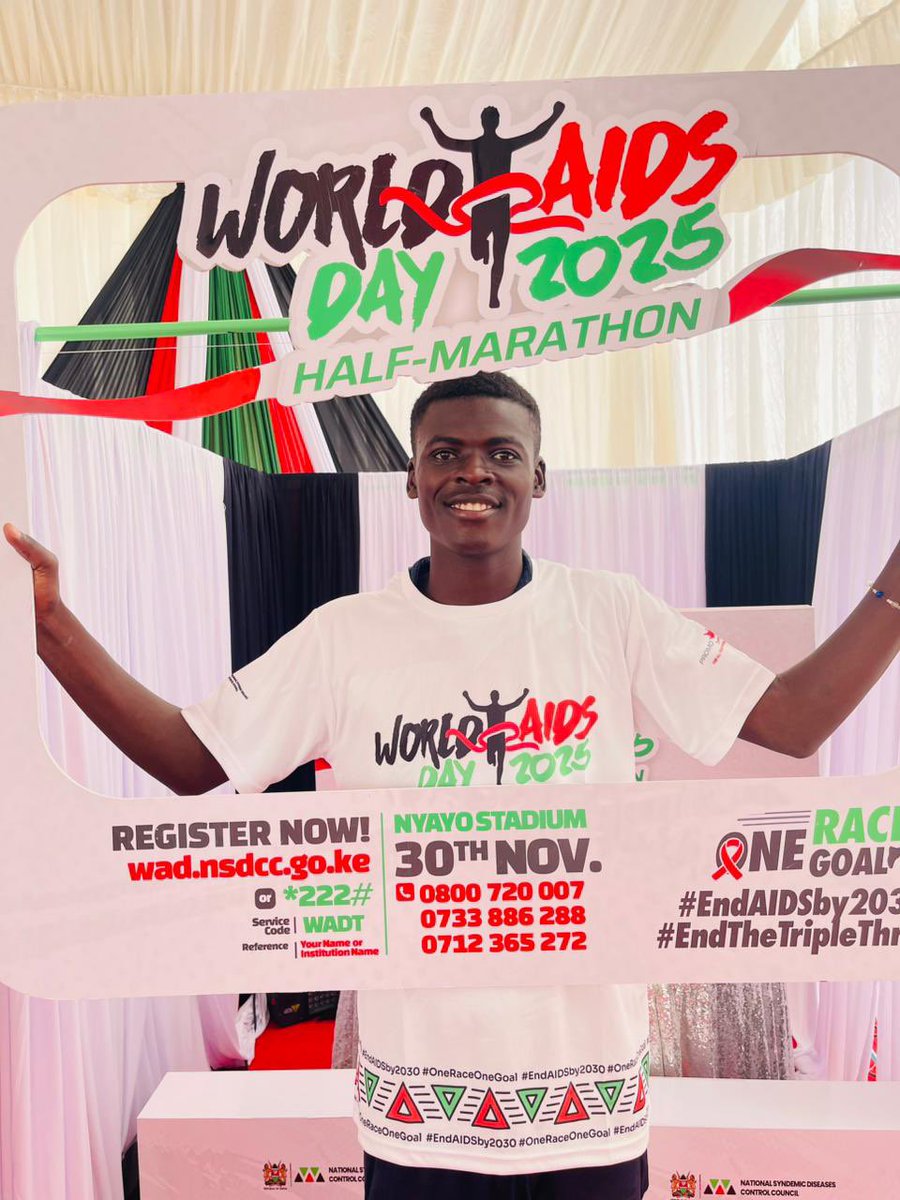 MaonoAfrica's tweet image. Tomorrow, we take action beyond awareness🏃🏽‍♀️.Join us at the World AIDS Day Marathon at Nyayo Stadium 🏟️ as we hosts an exhibition booth 🧭 and run with a purpose to end the triple threat.
You can’t miss this!
@nsdcc_kenya 
#EndAIDsby2030
 #EndTheTripleThreat