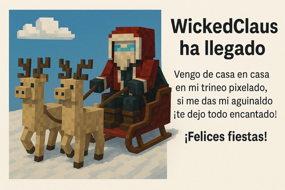 thewicked365's tweet photo. ¡Feliz navidad! https://t.co/PjyjmIcJ5K