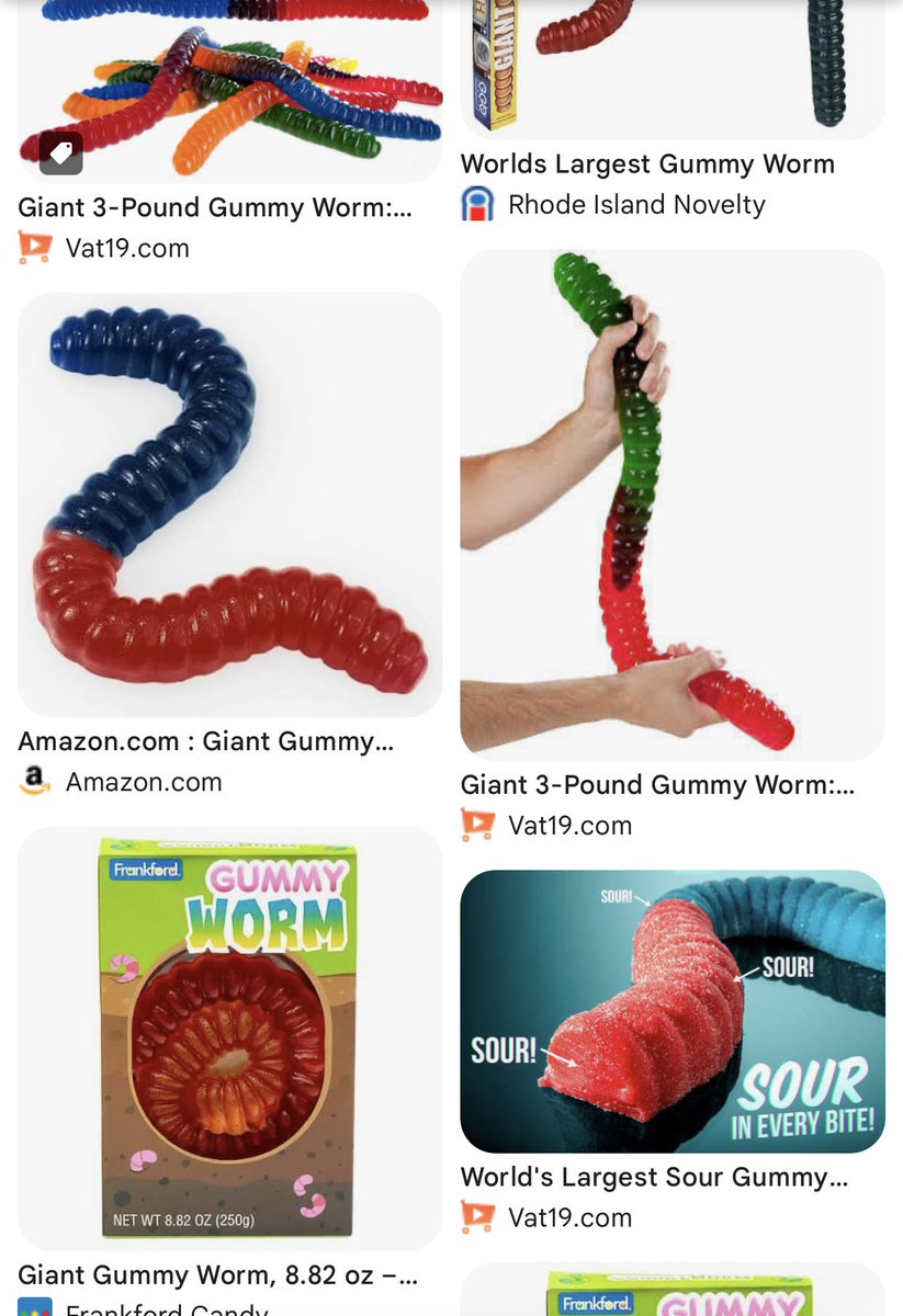 0320DUMPLING's tweet photo. ada yg tau gasii beli cemilan giant gummy worm gini dimnaa plss https://t.co/LXN2EZbEe2