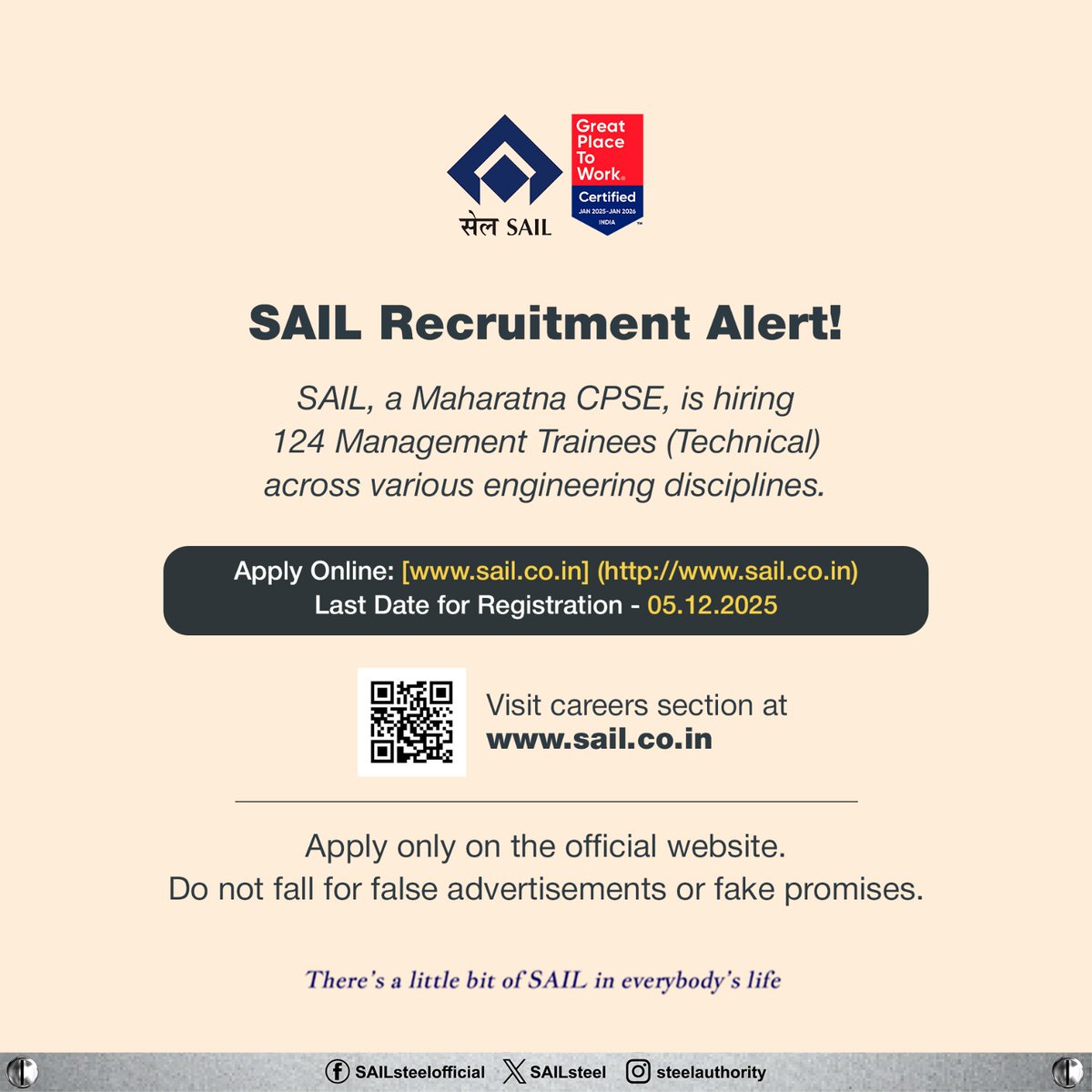 Steel Authority of India Limited (SAIL) tweet media