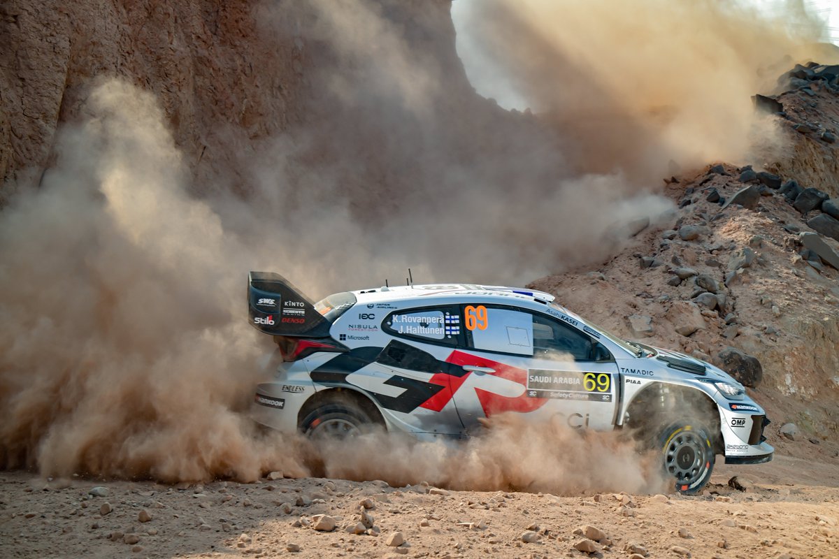 Power Stage⏱️11:04.8!

🗯️"It has been amazing time with this sport. Big thank you to Jonne, thank you Toyota and thank you to every single person who has been with us in this journey"

#KR69 #ToyotaGAZOORacing #RallySaudiArabia