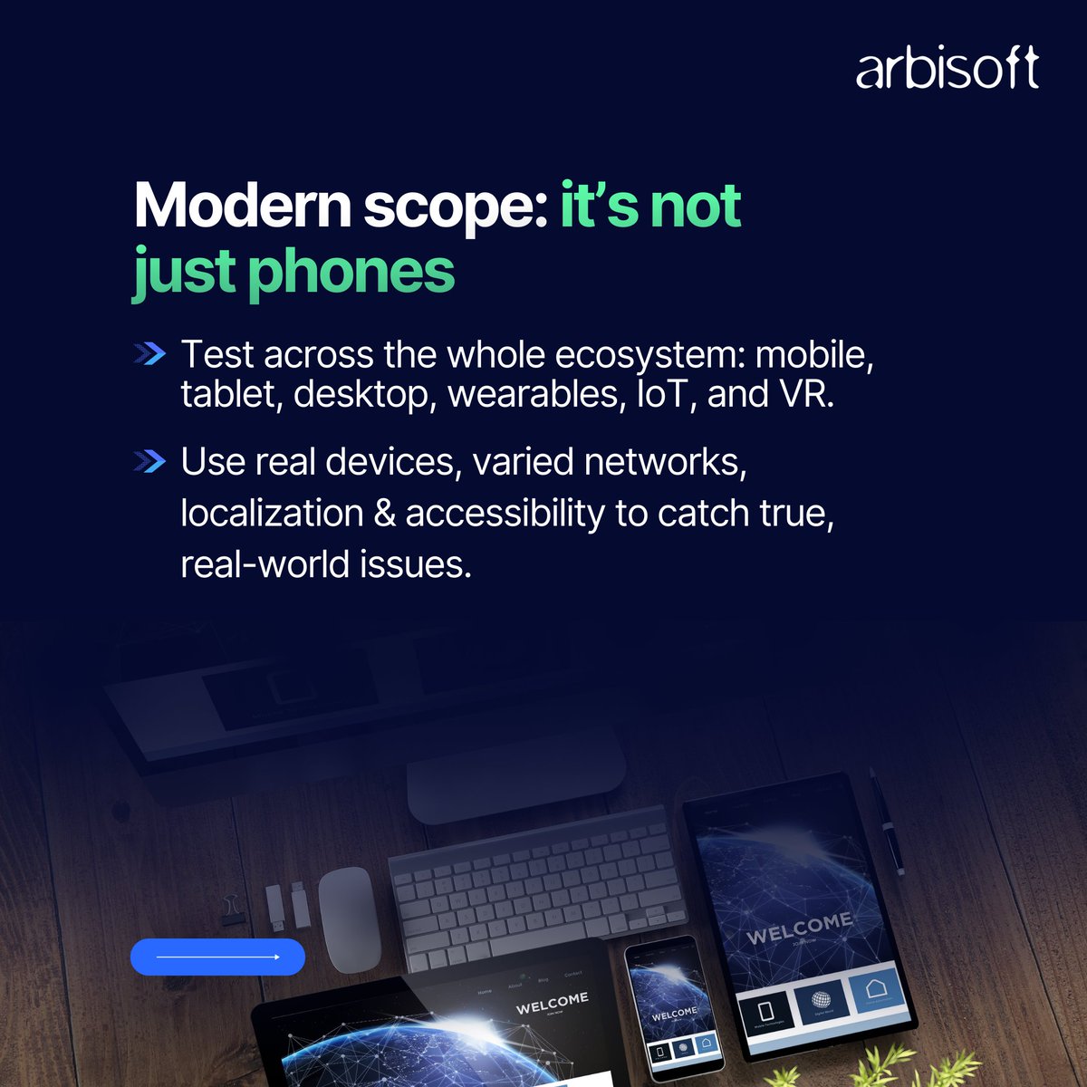arbisoft's tweet image. Your product doesn’t face “users.”
It faces devices, each one ready to expose what you missed.

👉 Read the full blog by Asfa Akbar, Principal SQA Engineer at Arbisoft: bit.ly/43XWWLP

#QualityEngineering #QA #DeviceTesting #ArbisoftBlogs