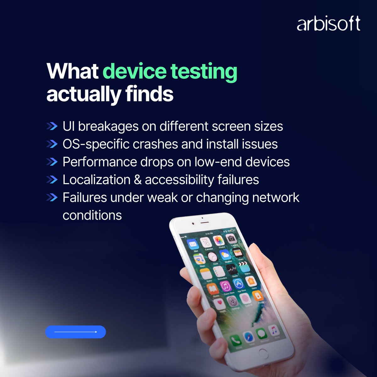arbisoft's tweet image. Your product doesn’t face “users.”
It faces devices, each one ready to expose what you missed.

👉 Read the full blog by Asfa Akbar, Principal SQA Engineer at Arbisoft: bit.ly/43XWWLP

#QualityEngineering #QA #DeviceTesting #ArbisoftBlogs