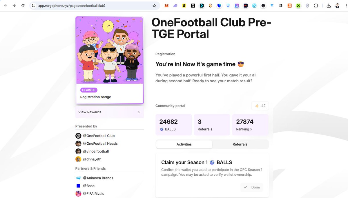 Maynul_islam71's tweet image. What if #OFC Heads were transformed from NFT to exclusive fan skin?

Special features and set bonuses could increase $OFC value, increase fan engagement, and viral marketplace.

@ofc_the_club
Family — Ready to level up your football fan base? Let us know what you think! 👇
