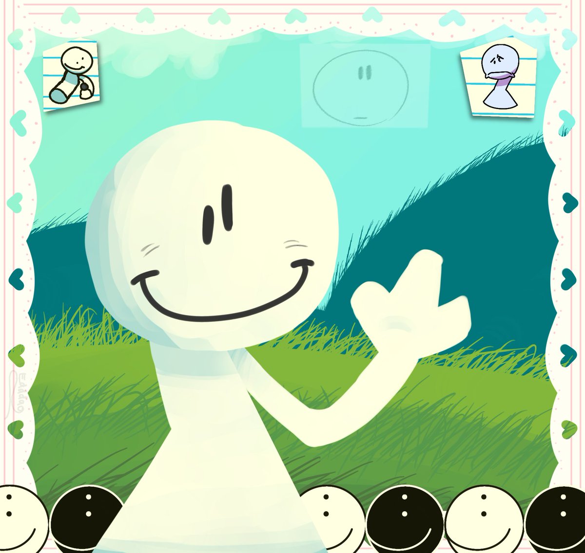 When the reference sheet looks peak so you lowkey draw them
#VsBobDeluxe