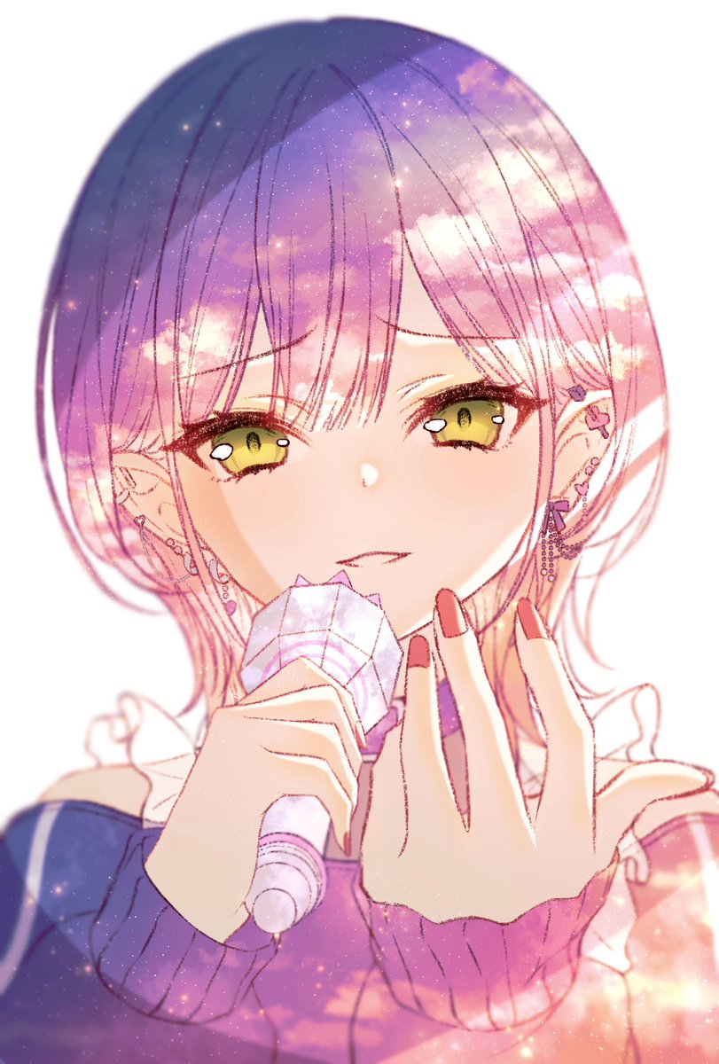 Violet_viora's tweet image. これ◀︎がこうなる▶︎からイラストは楽しすぎる