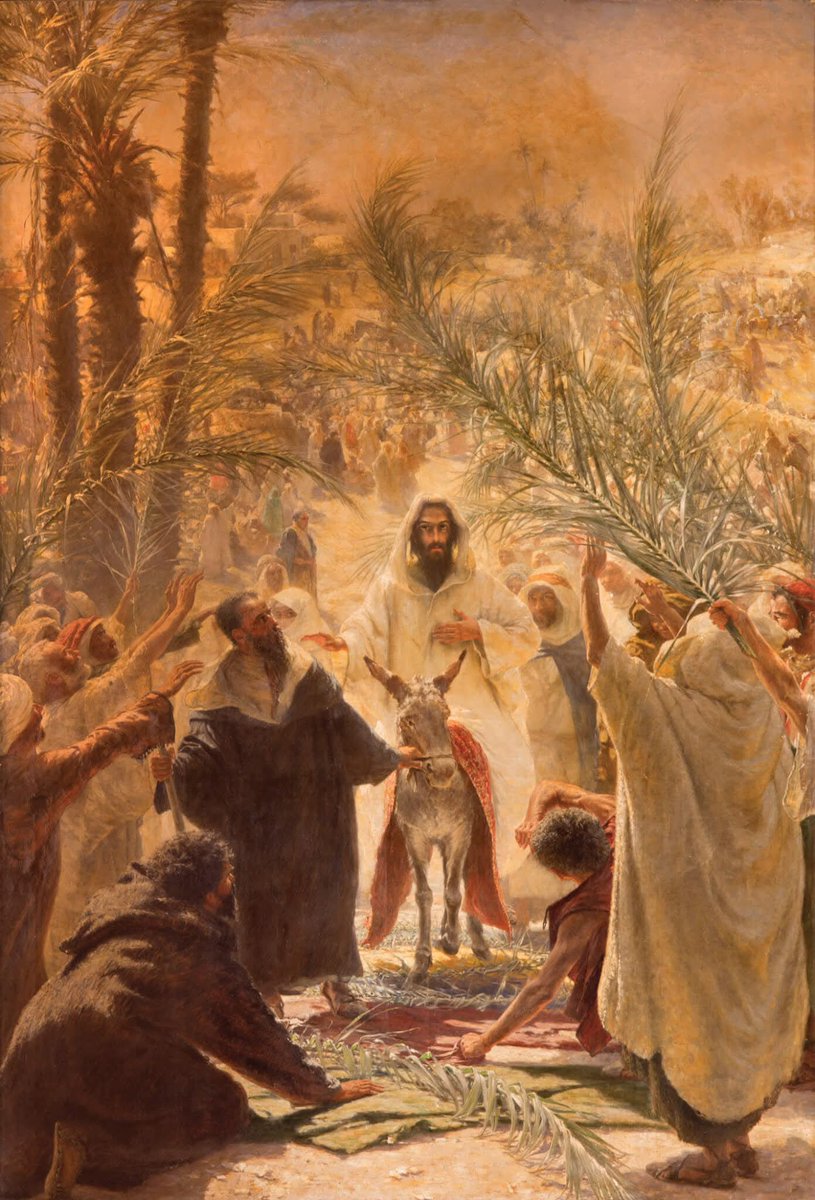 Gerecht_Suender's tweet image. With the beginning of the new church year. Mt. 21 will be read tomorrow: The entry of Jesus in Jerusalem.

The next time it will be read is on Palm Sunday. 

In both cases its clear: prepare your hearts and minds. Jesus comes and he comes with might.