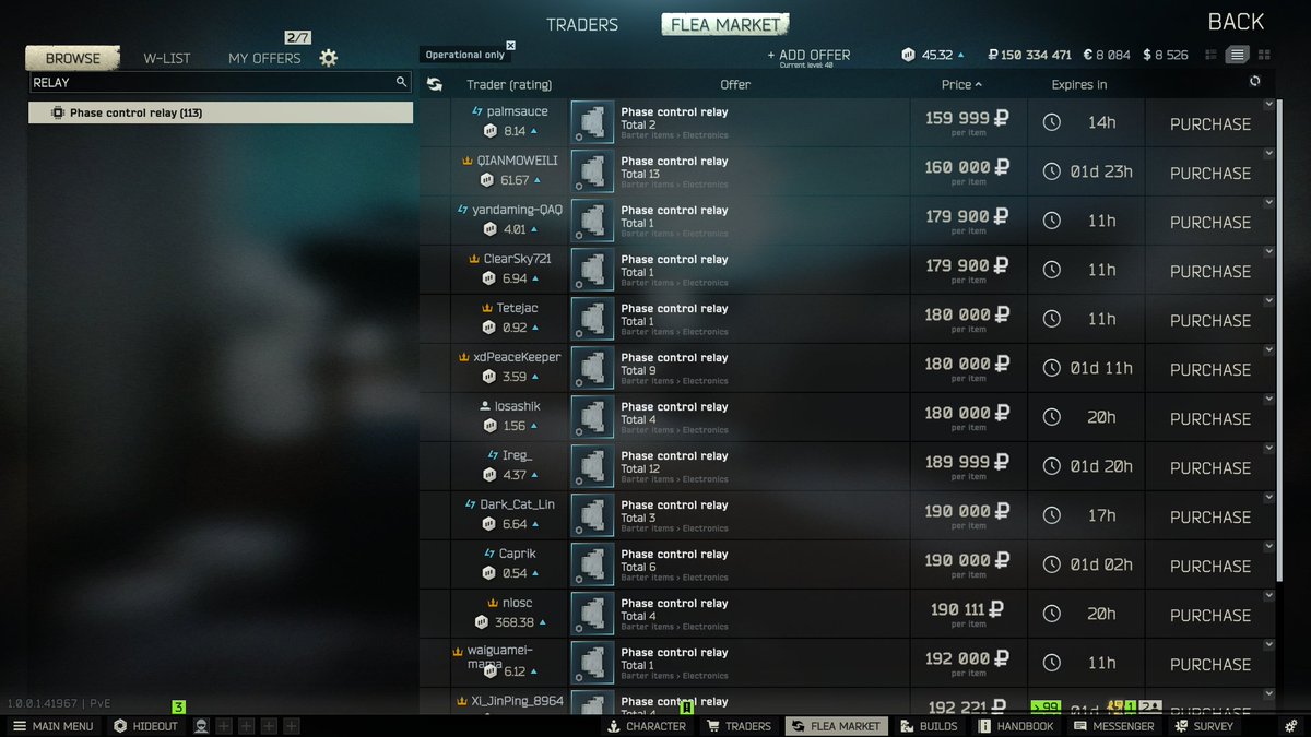 VeryBadSCAVR's tweet photo. New code: MRPUDLIK

PVP &amp; PVE #EscapefromTarkov

and Relay Prices are INSANE https://t.co/wtPrRcIJGt