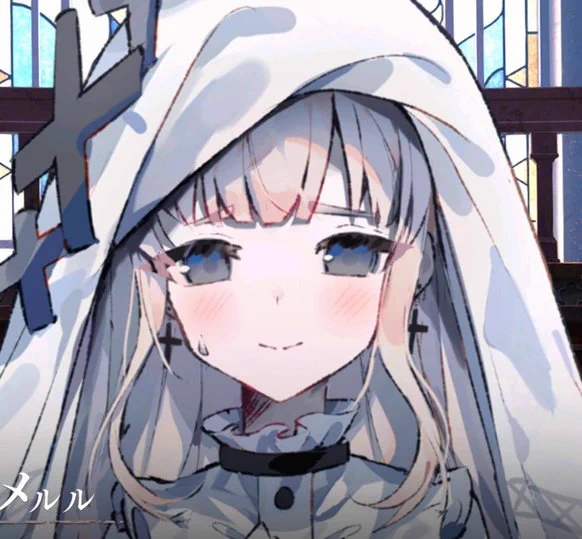 魔法少女ノ魔女裁判 氷上メルル 山下七海 バースデーイベント VIP席特典色紙 魔法少女ノ魔女裁判 公式 on X: 