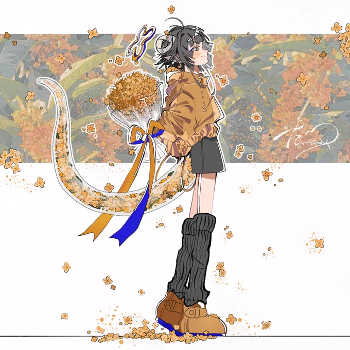 金木犀の花束