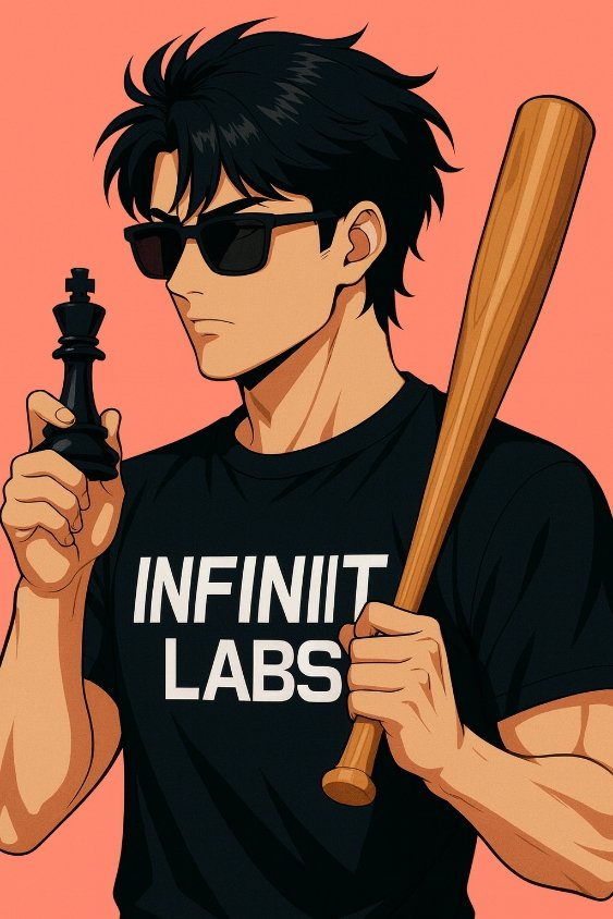 Infrastructure: Infinit Labs (Abstraction)

Intelligence: Anichess (AI + Logic)

Instinct: SIXR Cricket (Real World Passion)