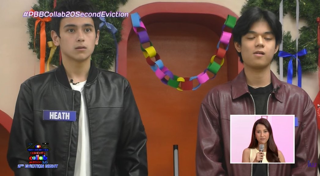 willuvpovs's tweet image. &quot;heath, you are saved tonight!&quot; WHAT A PLOT TWIST OMG CONGRATS HEATH!!😭😭😭

#PBBCollab20SecondEviction