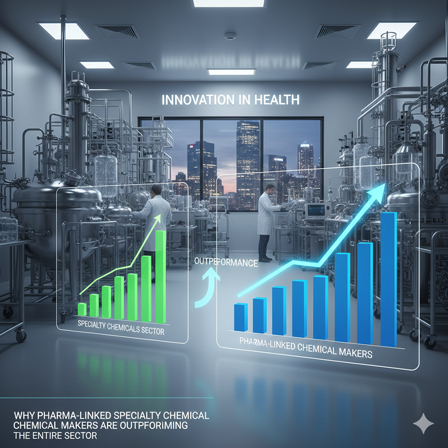 chemicalmarket's tweet image. 🔍 Why pharma-linked specialty chemical companies are outperforming the entire sector
chemicalmarket.net/news/detail/wh…
@makeinindia @DoC_GoI @ASSOCHAM4India @FollowCII 
#Pharma #SpecialtyChemicals #CDMO #APIs #ChemicalIndustry #IndiaChem #MakeInIndia #Manufacturing #SupplyChain #Chemicals