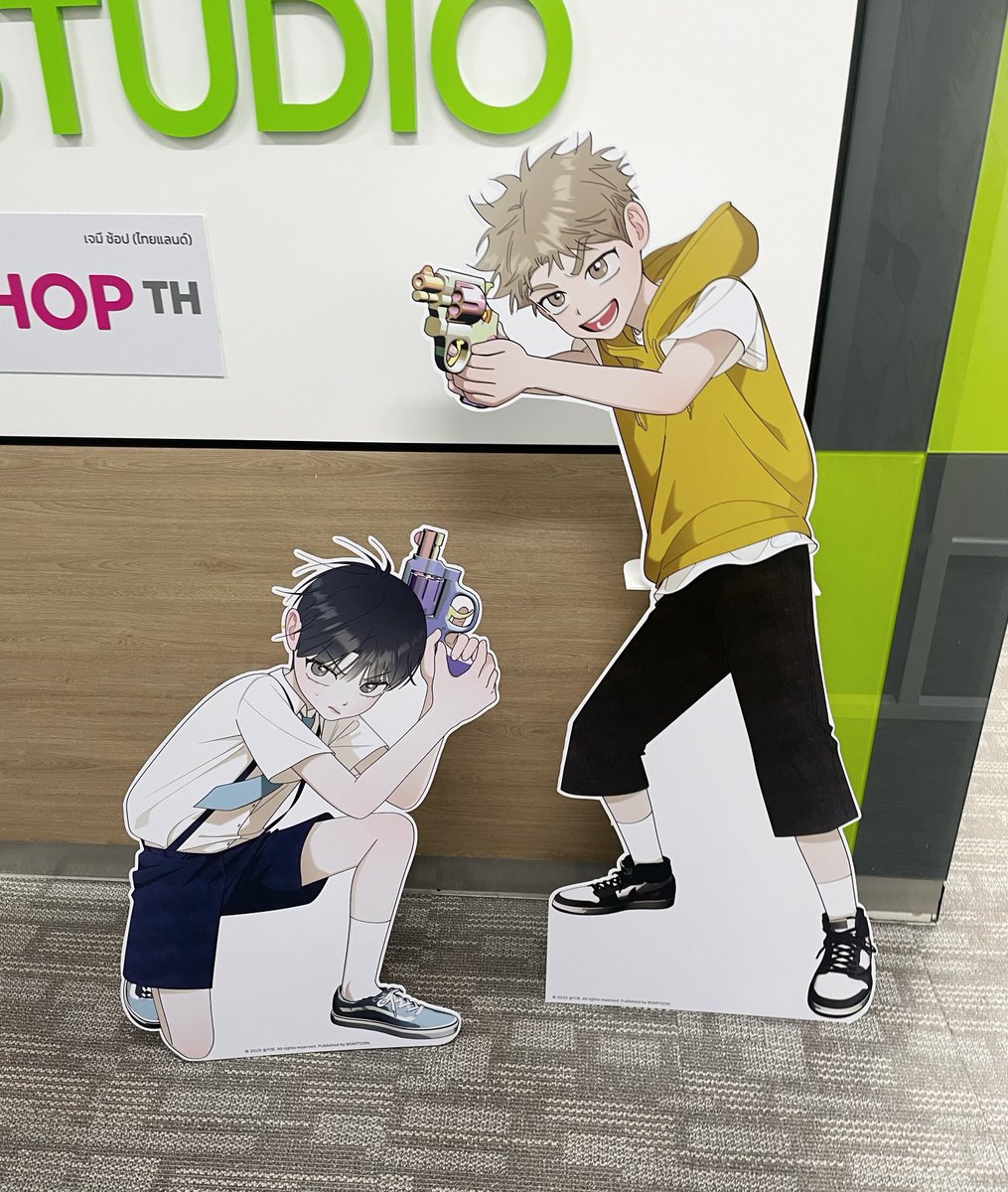 akionthesteppe's tweet image. cutest spot in bkk right now ♡ 

（ @soop2rang @JMEESHOP_TH 
#REDTHREADQUESTEVENT ）