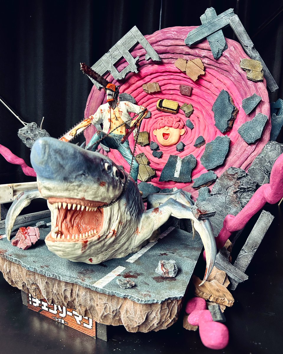 チェンソーマン、レゼ編一番くじのラストワン、チェンソーマン&ビーム