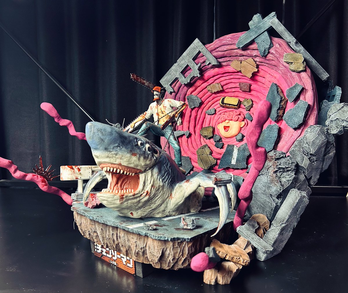 チェンソーマン、レゼ編一番くじのラストワン、チェンソーマン&ビーム