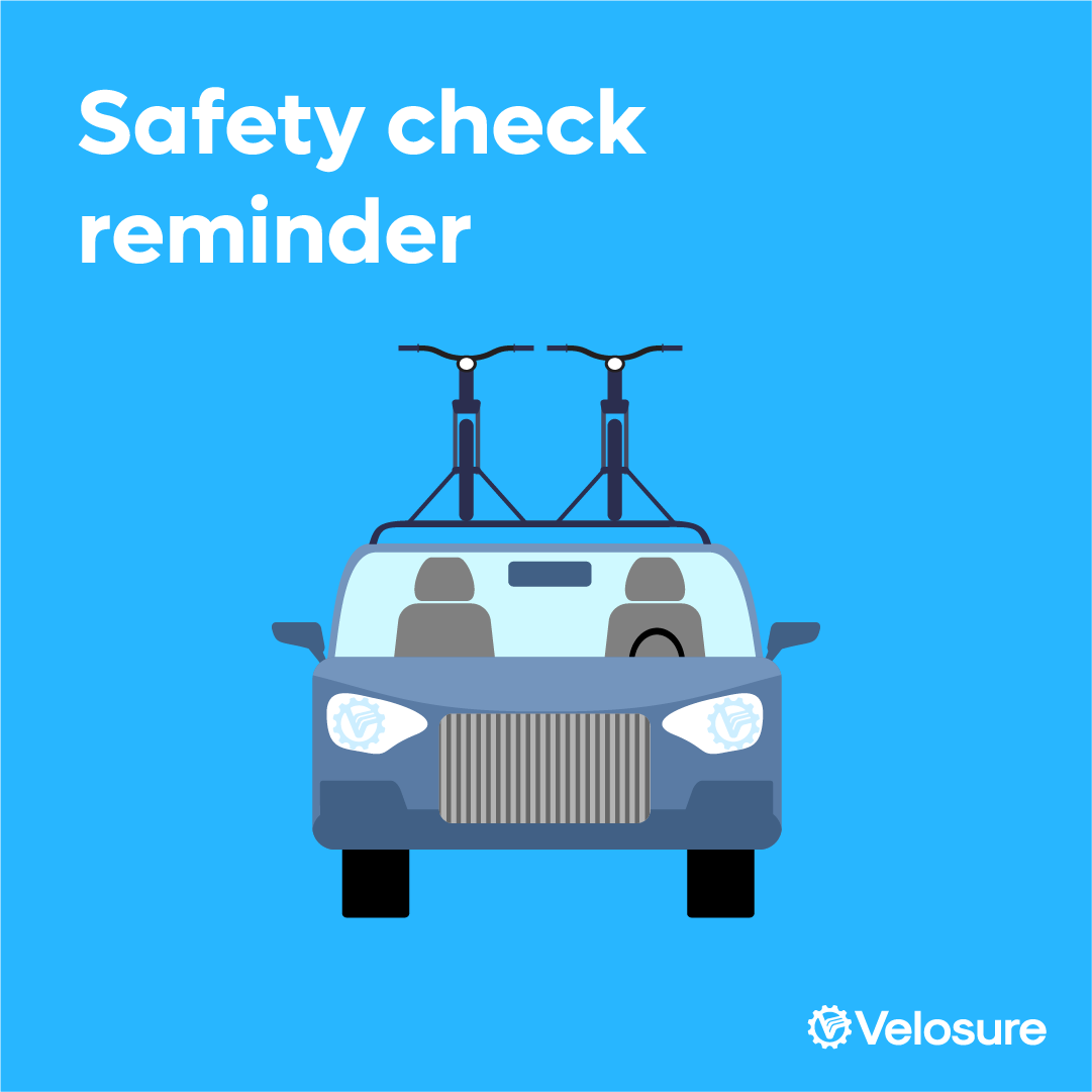 Safety check reminder: When you travel with your bike (car rack, plane, train) make sure it’s secured then make sure your cover accounts for transit damage. #TravelWithYourBike

loom.ly/q8LpqfU