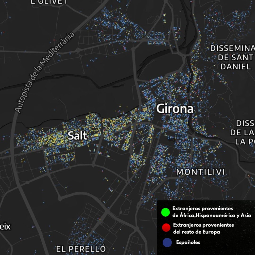 RobertoVaquero_'s tweet image. Muy atentos al mapeado que ha aportado &apos;elDiario.es&apos; con el objetivo de evidenciar la situación de &quot;segregación&quot; en la que se encuentra la comunidad inmigrante en España. 

Si observamos los mapas, podemos sacar, por lo menos, dos conclusiones de importancia: 

En…