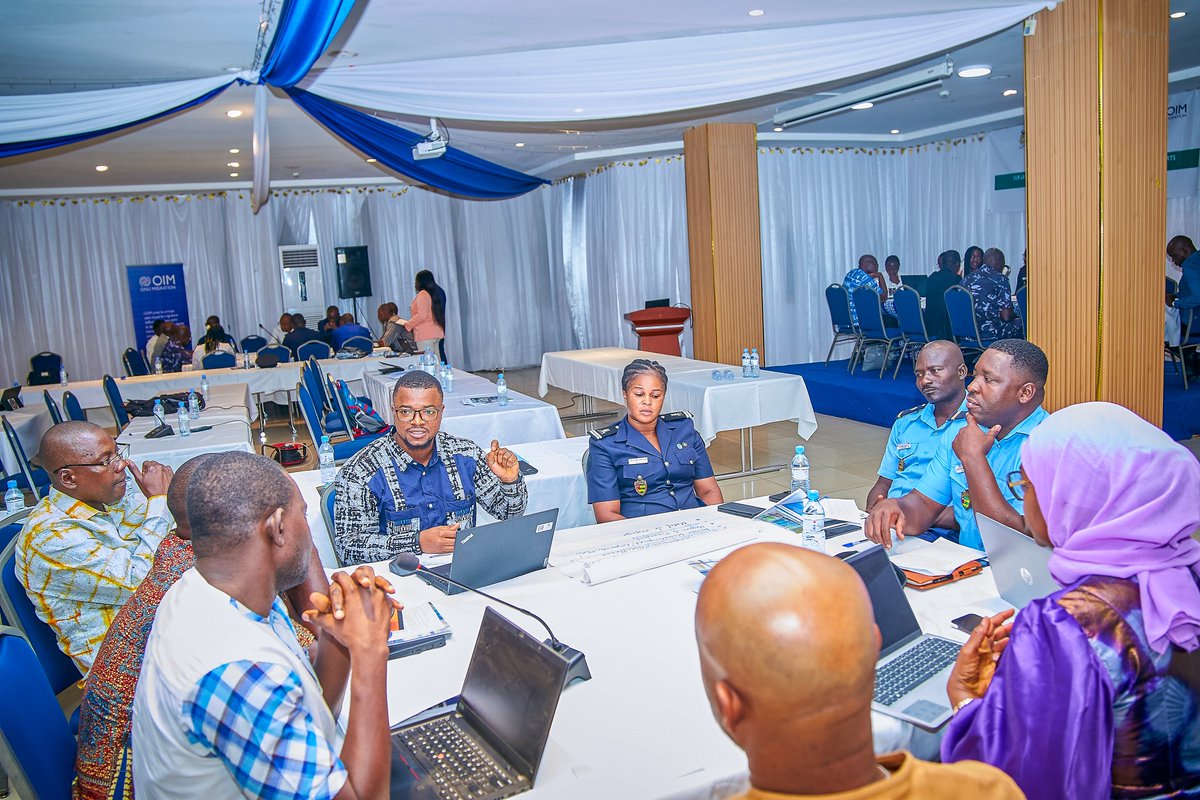 OIMTogo's tweet photo. Clôture de l’atelier régional à Lomé 🇹🇬 !
Deux jours d’échanges entre les services d’immigration du 🇧🇯🇧🇫 🇬🇳 🇹🇬 sur l’analyse des tendances migratoires, l’usage du système MIDAS et la création d’un réseau régional d’experts.
Une avancée pour la coopération frontalière. https://t.co/PfymwZas4e