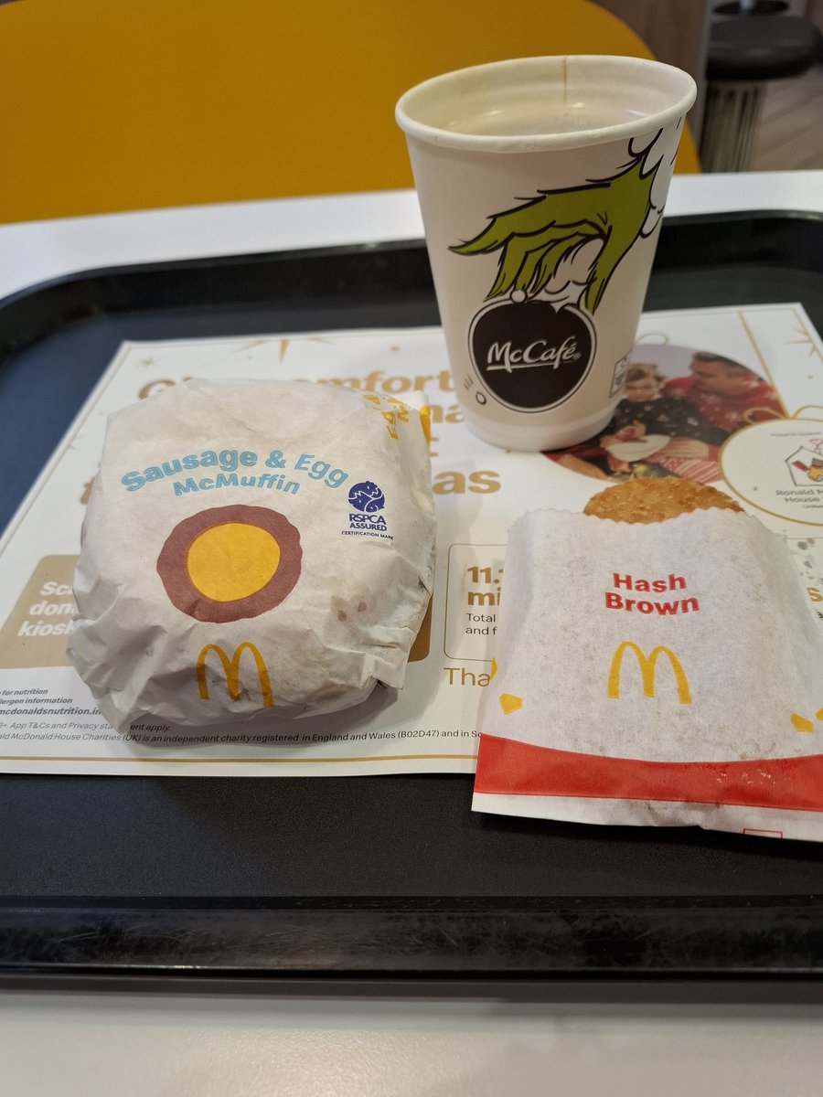 pinta44's tweet image. There's only one thing better than @McDonaldsUK breakfast while shopping and that's a FREE breakfast.
