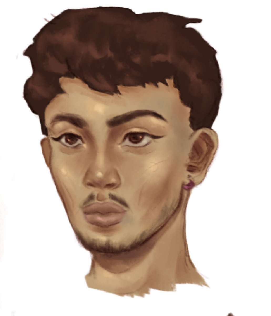 chrstrinity's tweet image. Painting portraits without reference should be illegal but these two turned out okay.. maybe? 😭 (third pic is me comparing my new brush &amp;lt;left&amp;gt; with my old one; to the &amp;lt;right&amp;gt;) #Procreate #artist #artmoots #portfolio #sketch #paint
