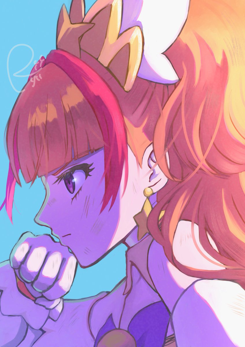 かっこいい横顔が描きたくなった