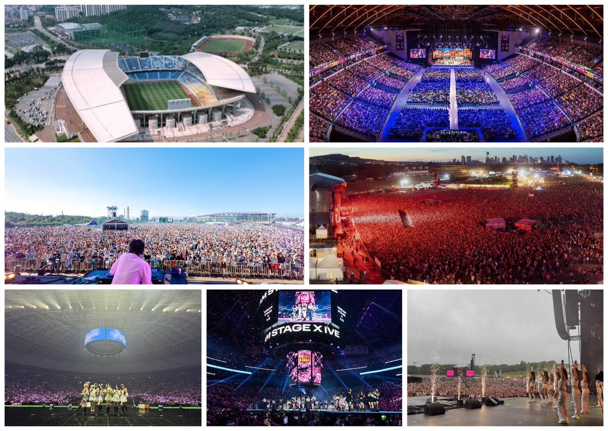 ethcqrl's tweet photo. IVE in 2025:

- performed 4 days at KSPO (own concert)
- fan concerts in Japan with 100k+ attendees 
- HEADLINED Lollapalooza Berlin 
- Lollapalooza Paris  
- football halftime show at Suwon World Cup stadium 
- Japan Rock festival 
- Music Bank Portugal 
- Kcon LA https://t.co/5LSMDbIjxq