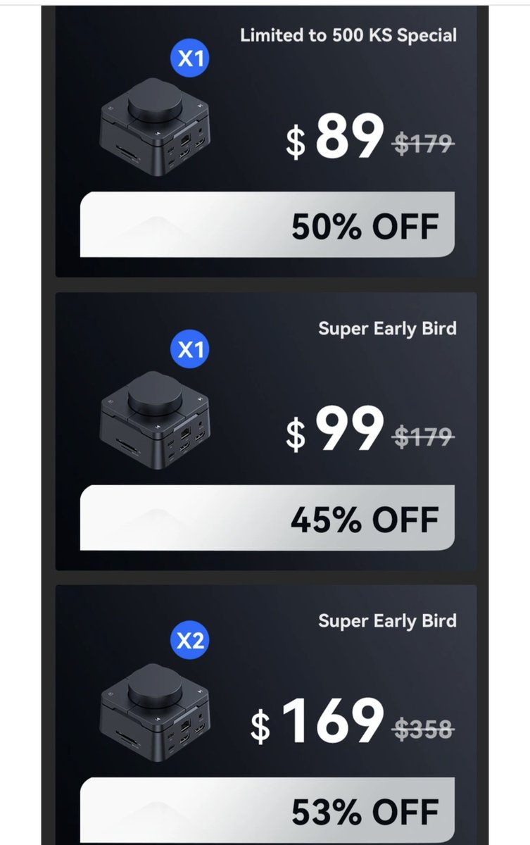 Deals2Ali's tweet image. ⚡️ Level up your workflow with HubKey Gen2 — an 11-in-1 shortcut hub featuring 5 DIY keys, a smart knob, Dual-4K@60Hz displays &amp;amp; 100W fast charging. Perfect for creators, gamers &amp;amp; 🚀

Order now👇
ks.kckb.me/ali-6al

#HubKeyGen2 #DeskSetup #TechUpgrade
