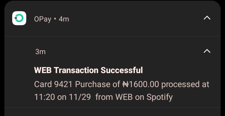 ZoeAlterEgoCode's tweet image. Omor @Spotify that money was for 1 week garri oo.