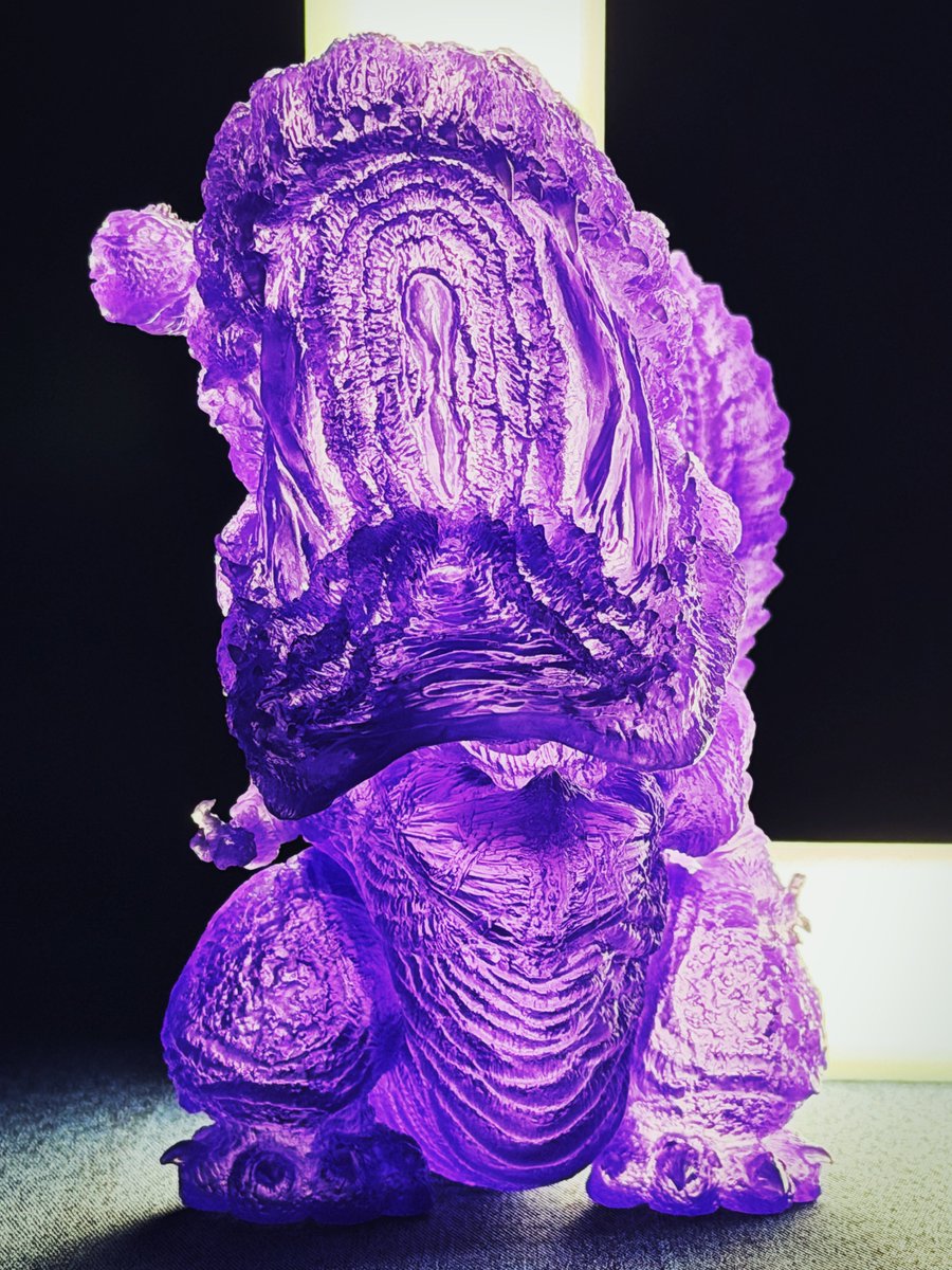 デフォリアル　ゴジラ2016　覚醒ver. パープルクリア Shin Godzilla, the Deforeal that shines with light - YouTube