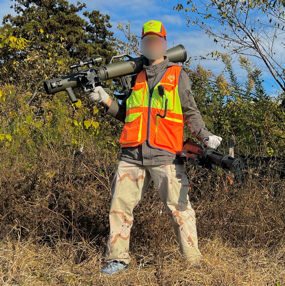 来年のサバゲ猟友会装備やるか 猟友会入ってるから有るし