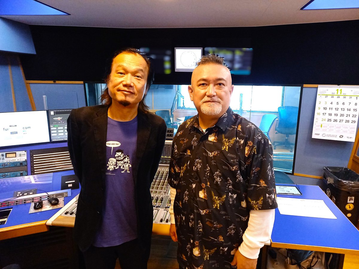 ✨劇作家・演出家・俳優 #後藤ひろひと さんを スタジオゲストでお迎え