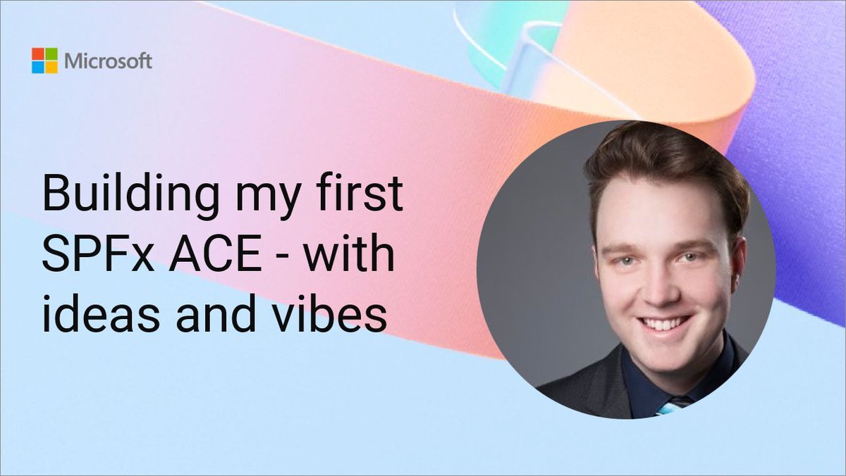 vesajuvonen's tweet image. 💡 Learn by doing and writing code!  

@LukasBaensch shows how he built his first Adaptive Card Extension for SharePoint using SPFx, SharePoint Lists &amp;amp; a bit of Copilot guidance.  

📺 Watch now → youtu.be/526ney-YcDA 

#SharePoint #SPFx #Copilot