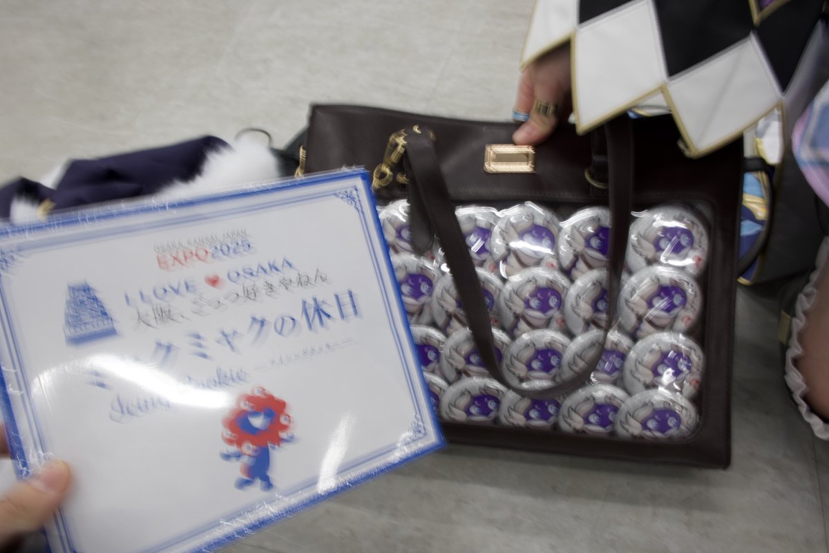 離脱してましたー！羽組み立ててるオフショと大地獣痛バを添えて───