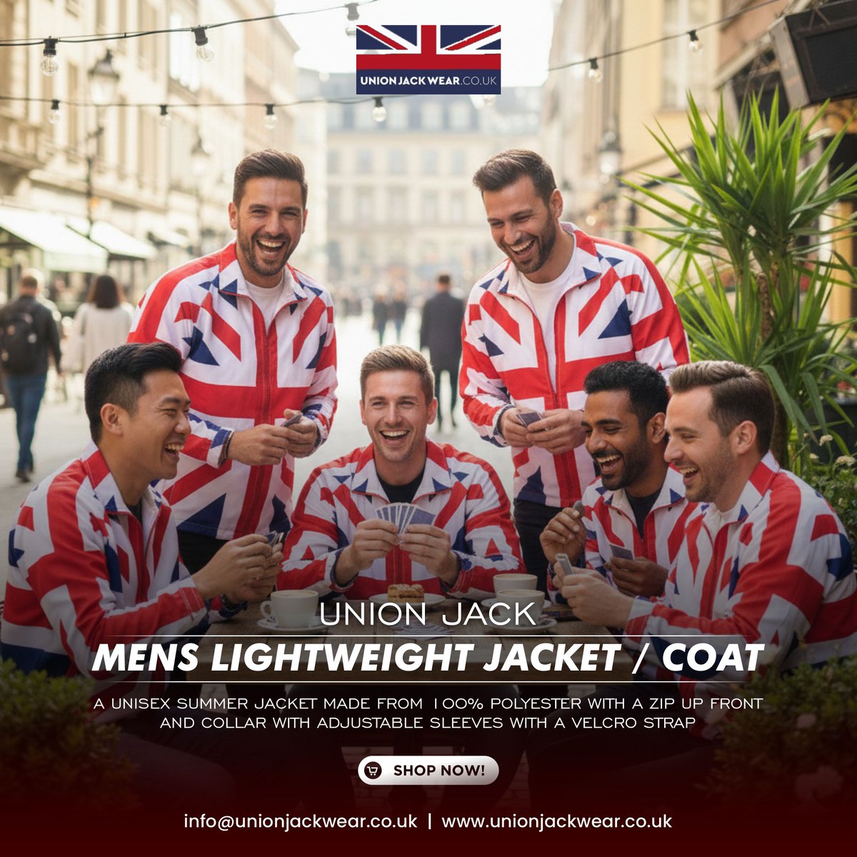 unionjack_wear's tweet image. Union Jack Men’s Lightweight Jacket

Turn your casual day into a stylish one!

Wear it anywhere—own the look everywhere

Shop now at unionjackwear
(Link in the Comment)

#LightweightJacket #UKStyle #MensFashion #UnionJackJacket #BritishStyle #SummerWear #UnionJackWear