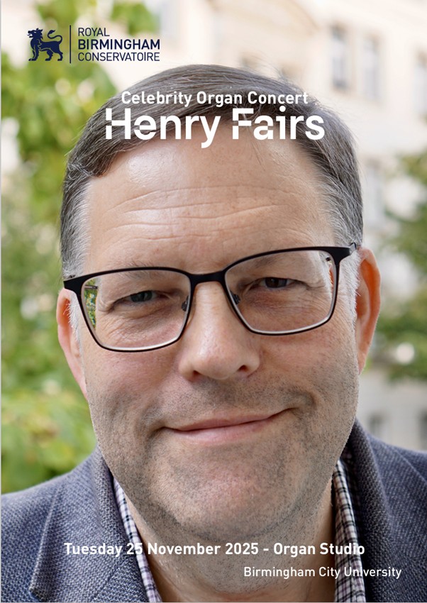 Royal Birmingham Conservatoire Organ Department tweet media