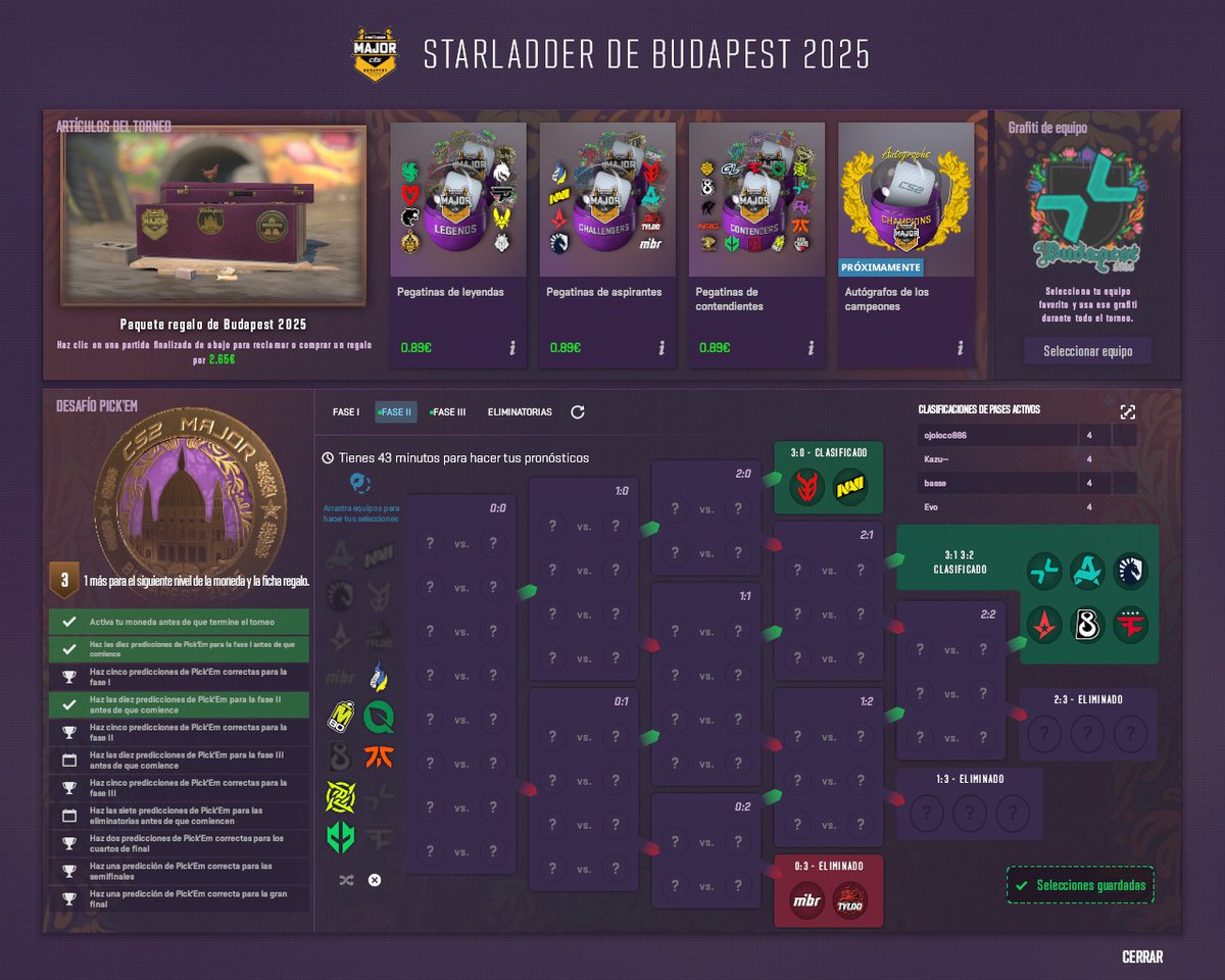 🇭🇺 Major Budapest | Stage 2