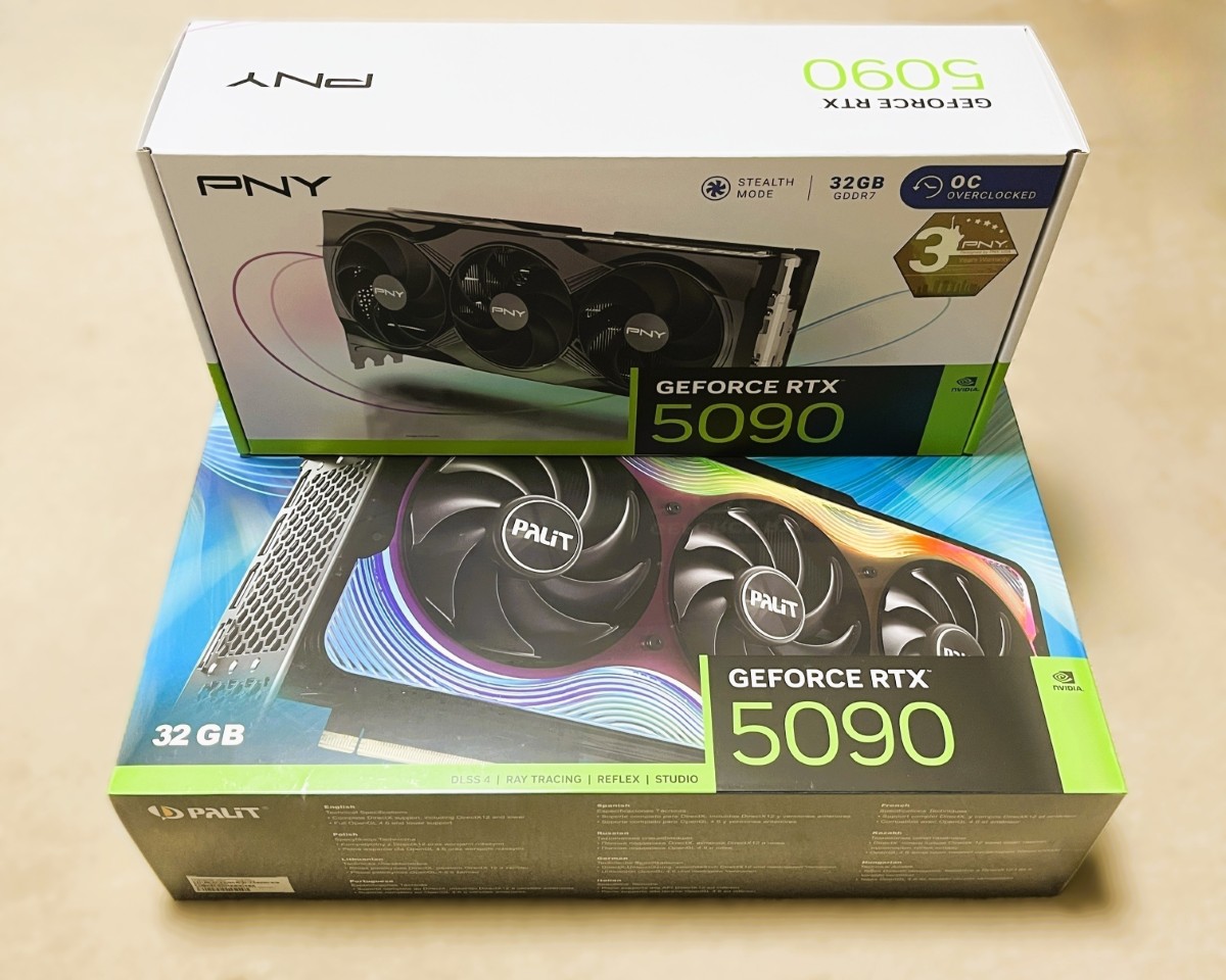 proto_jp's tweet image. すまんRTX5090 x2で無双してええか？🤗