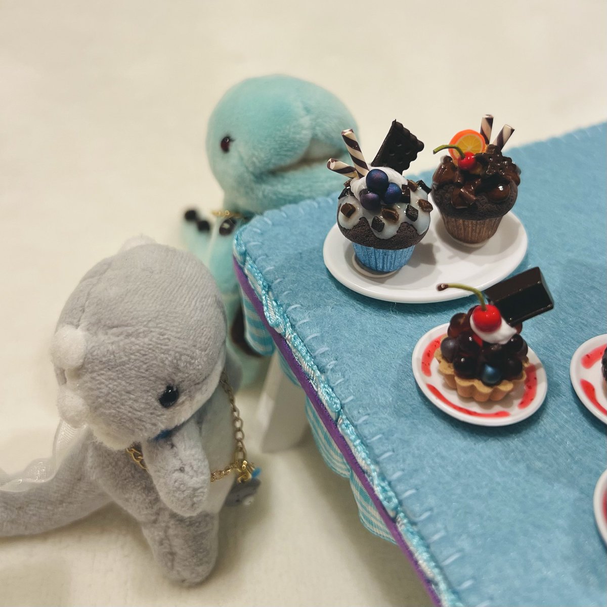 ちょこチクさん（@yochiko43216 ）と作品交換させて頂き、めちゃくちゃ