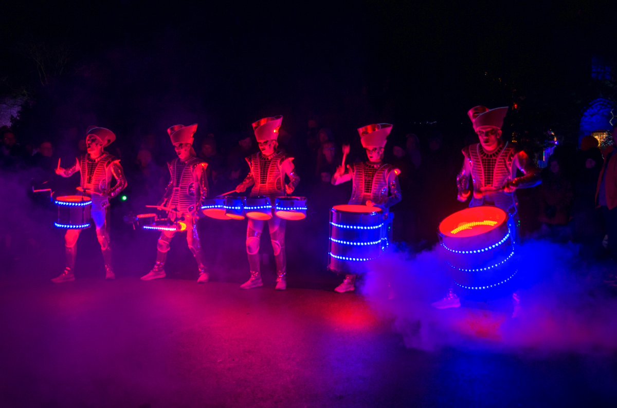 sasastro's tweet image. Illuminate Abbey Event at the Abbey Gardens #AlphabetChallenge #WeekVforVowels