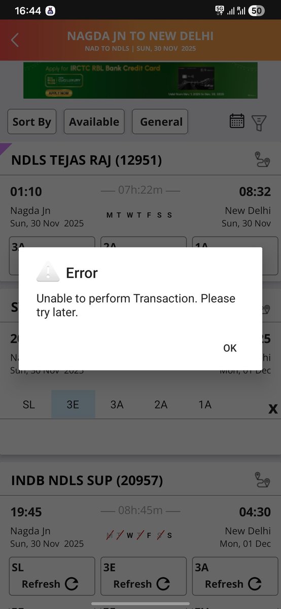 i_Hitendra_'s tweet image. #IRCTC  walo bhang khake kaam krte ho kya, sala 2hr se application nahi chal raha apka, or koi notification bhi nahi aya hai.. 
@irctcnorthzone @IRCTCofficial @RailMinIndia