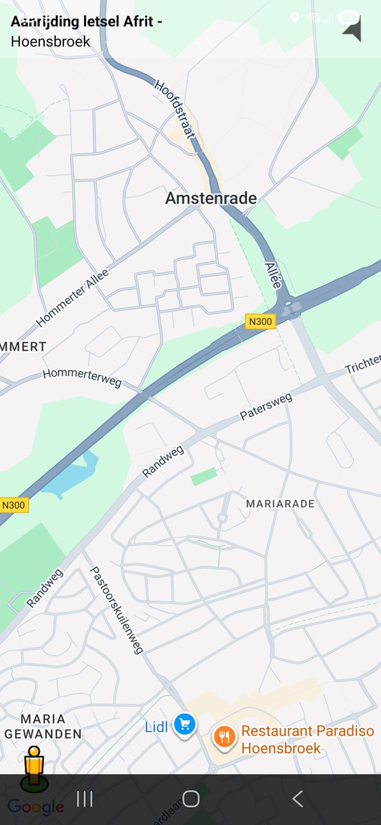 Aanrijding met letsel op Afrit N300 Hoensbroek