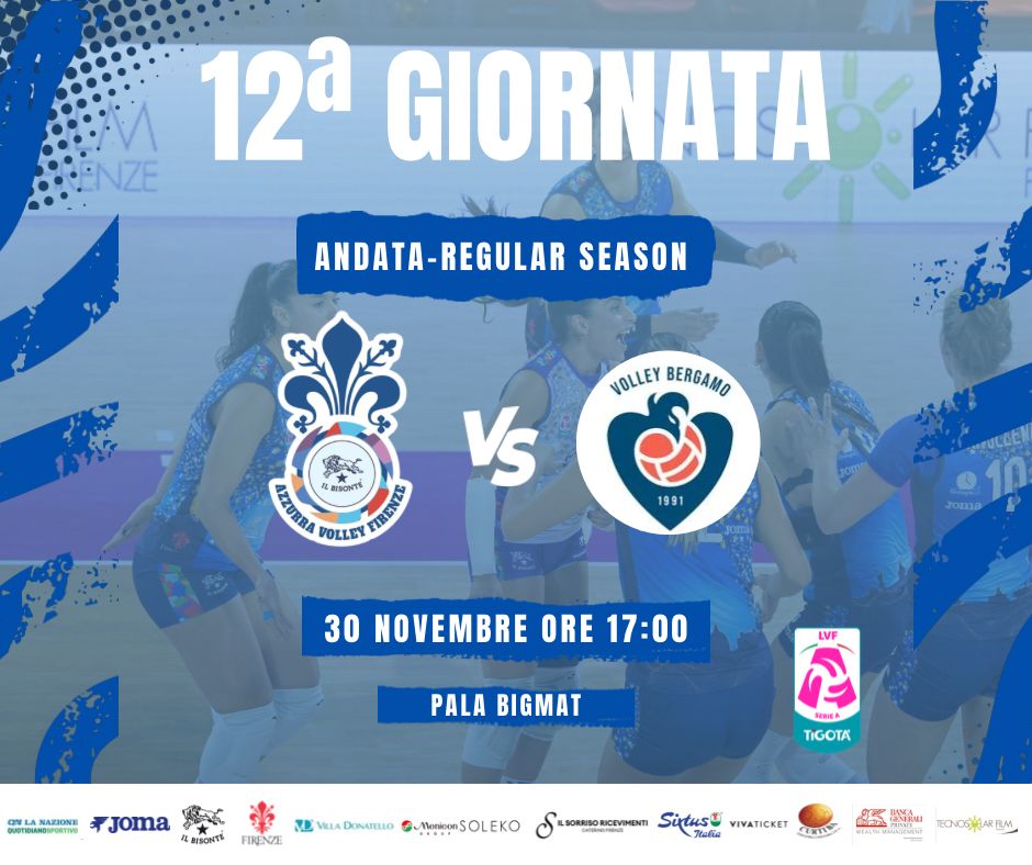 💥 Penultima d'andata per le bisontine, che domani alle 17 ospitano <a href="/bergamo1991/">Volley_bergamo1991</a> al Pala BigMat 🏐🏐 

▶️ Leggi tutto qui: azzurravolleyfirenze.it/scontro-dirett…

#ilbisontevolley #serieA1 #tatanka #bisontine #FirenzeSiamoNoi