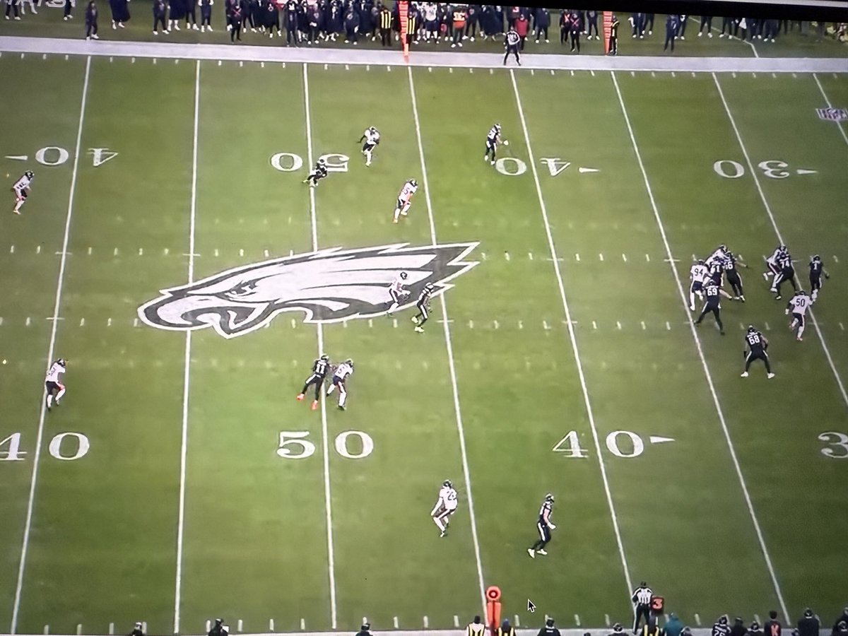 First 3rd down of the game

What it looks like then your pass concept on 3rd and 5 is only built to beat 1 coverage