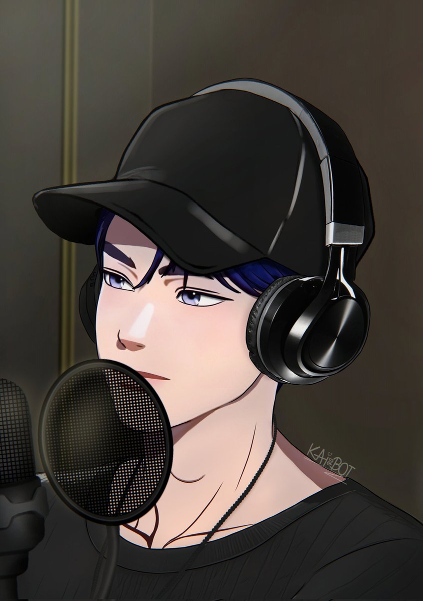 KAIROBOT94's tweet photo. 🎤🎧🎶🎼🐬💙.

#PLAVE #플레이브 #예준 #YEJUN https://t.co/UPgJANlKHw
