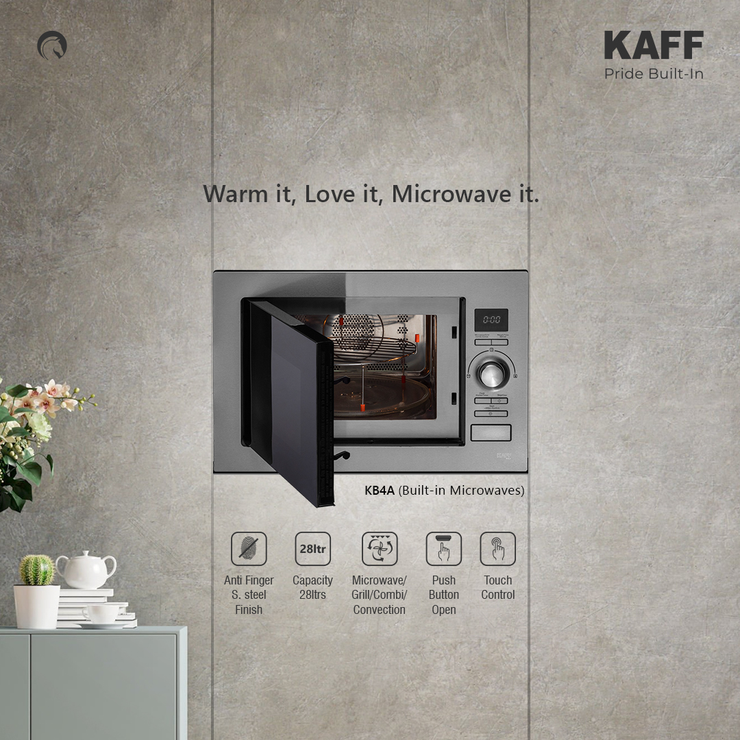 kaffindia's tweet image. A smart cooking solution for faster, easier &amp;amp; more flavorful meals.

Featuring KB4A, KB5A &amp;amp; KMW8A BLK — your 4-in-1 MICRO | GRILL | COMBI | CONVEC partner.
Sleek design, even heat &amp;amp; effortless performance for every recipe.

KAFF — Elevating every cooking moment.

#KAFFAppliances