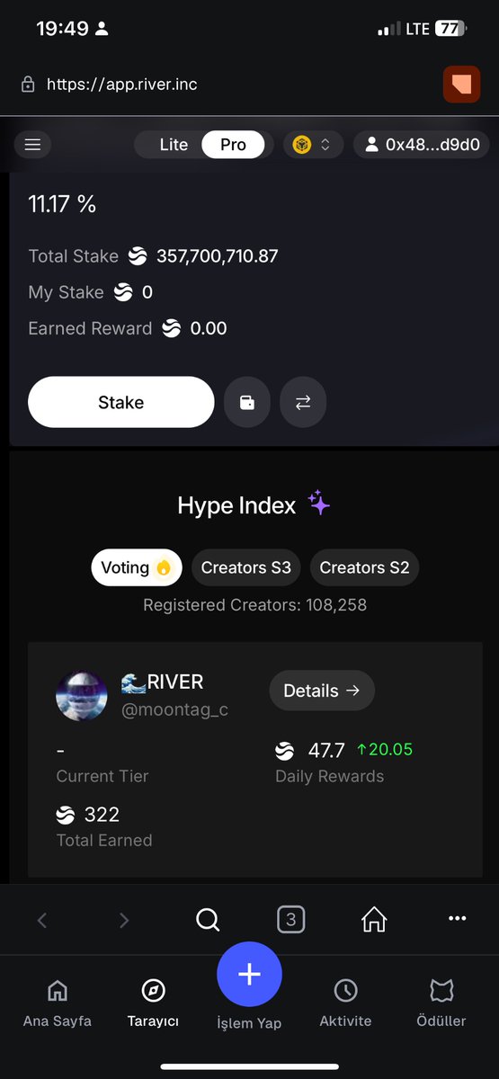 moontag_c's tweet photo. Join the $RiverPts revolution! 🌊 Stake, earn, and transform your crypto journey with @River4fun 🚀 #PassiveIncome

#CryptoOpportuni.   $RiverPts  @River4FUN #River4FUN #DiscoverRiver #CryptoCommunity #Web3Innovation #BlockchainFuture #BNBChainEcosystem https://t.co/jXCBwHYvMC