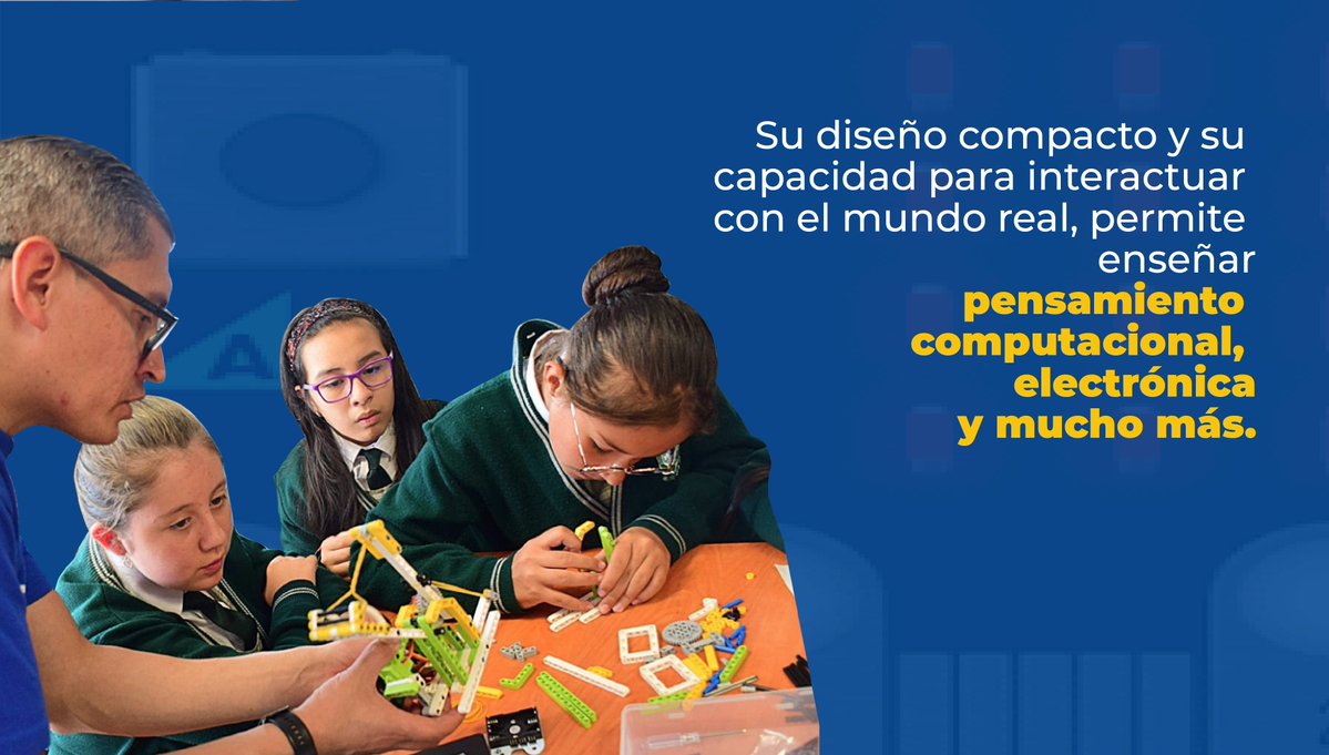CompuParaEducar's tweet image. ¿Sabes qué es una Micro:Bit y cómo funciona?

Este pequeño dispositivo permite programar, crear y experimentar con la tecnología en el aula de clase. Descubre sus características y cómo potenciar el aprendizaje con ella.